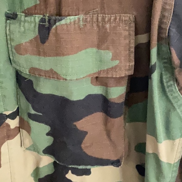 Green and Brown Military Field Jacket USA - Picture 3 of 9